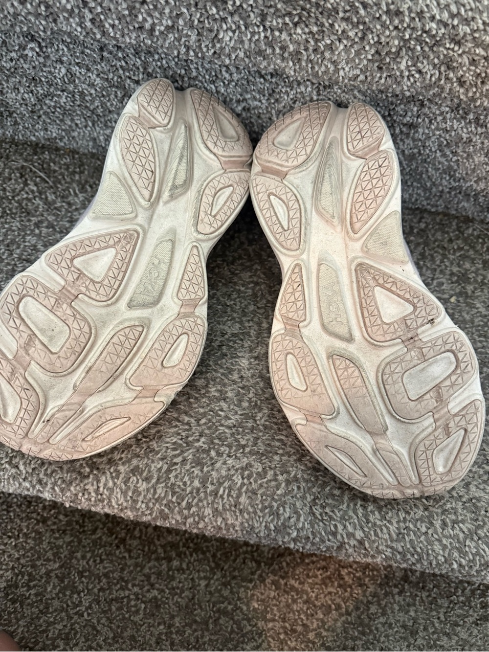 Hoka Kids Athletic Shoes - Light Pink
